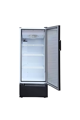 Image of Voltas 208 Liters Single Door Visi Cooler or Glass Door Commercial Refrigerator (VC GT 220 SD P Metallic FGLS)