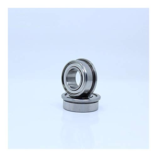 TMP1105 Flange Ball Bearings F6800zz F6801zz Flanged Ball Bearing F6001zz F63800zz Deep Groove Ball Bearing ABEC-1 Double Shielded Inch Ball Bearings 10PCS (Inner Diameter : F63800ZZ A5 10PCS)