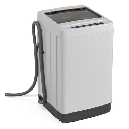 Giantex Portable Washing Machine, 1.5 cu.ft Compact Washer with D...
