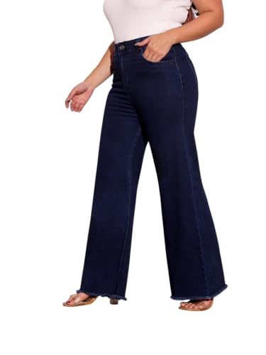 Image of Miss Chase A+ Women's High Rise Regular Stretchable Denim Bootcut Shaping Jeans