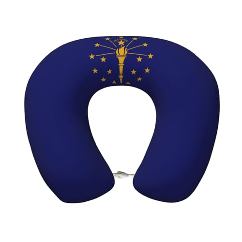 Almohada cuello U espuma viscoelástica 25 cm x 30 cm miniatura 1