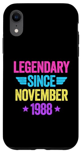 Legendary Since November 1988 �X�}�z�P�[�X iPhone XR �p