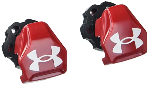 Under Armour Mens FB Visor Clip Round Eyewear, Red Black, 01mm