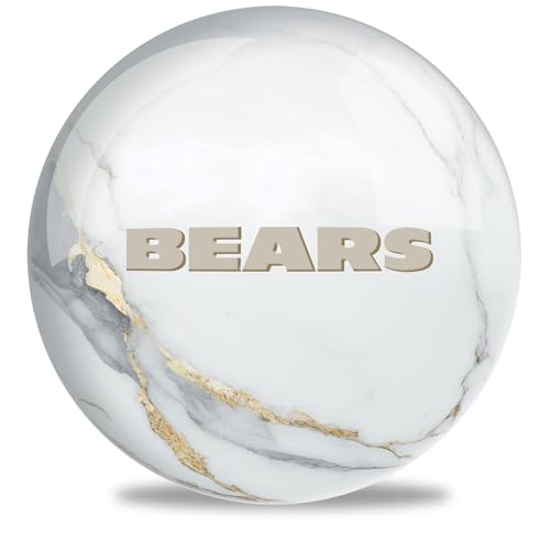 On The Ball Bowling NFL Marble Chicago Bears 15#