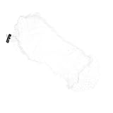 Toyvian 防跳び魚タンク保護メッシュネット 屋外水槽用透明網 視認性 簡単設置 仕切り兼用 害獣対策耐久ナイロン素材