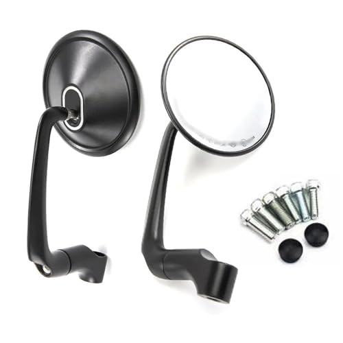 Espejo retrovisor de motocicleta con cristal antirreflejos para manillar Z900 y MT07
