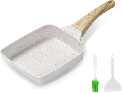 Farigrut セラミック加工フッ素不使用卵焼き器 お弁当用玉子焼きに最適エッグパン IH 対応で使い勝手良い こびり付きにくくお手入れ簡単