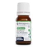 Metagenics UltraFlora Baby Probiotic - Baby Probiotic Drop - for Babies & Young Children - Kids Probiotics - with Bifidobacterium Animalis SSP. Lactis & Lactobacillus Rhamnosus GG - 0.19 fl oz