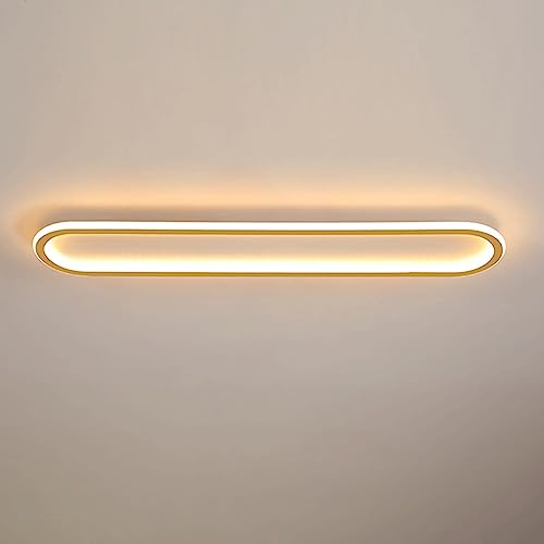 Luminaire de plafond linéaire en métal avec diffuseur acrylique haute performance