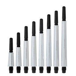 NineDartOut.us Fit Shaft Carbon White Pearl Normal 4 Pack (Spinning) (#4-28.5mm - in Between L)