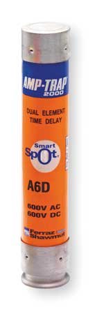 Fuse,Class RK1,45A,A6D-R Series -6 Pack