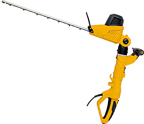 Cortasetos - Cortasetos eléctrico de 600w, Cuchilla de 41 cm, diseño ergonómico, Potencia Adecuada para Jardines medianos y Acabados precisos.