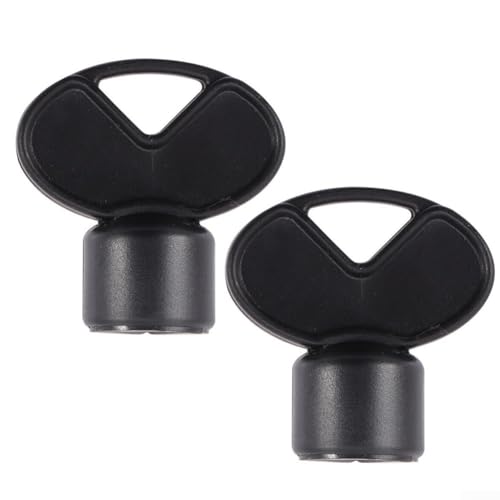 Llave de caja de rollo para cerradura de soporte de papel higiénico, paquete de 2 llaves de repuesto de dispensador de plástico compatibles con rodillos de baño comerciales