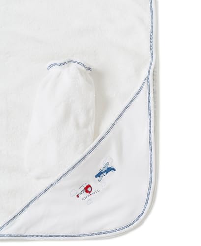Image of Kissy Kissy Baby Aviators Terry Cloth Towel With Mitt