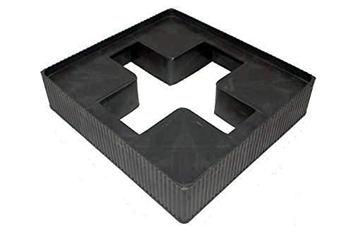 Adjustable Rust Free Plastic Water Dispenser Stand for All Brands Hot & Cold Water Dispenser Stand - Pack of 1 (White)