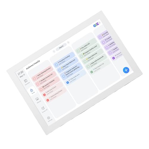 Planificador familiar digital que organiza las tareas de los hogares ocupados
