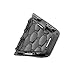 Fog Light Cover Frame Trim Compatible for Jeep Renegade 2019 2020 2021 2022 2023 Auto grille Bezel Cover 6VQ41TZZAA 6VP53LXHAA(Silver)