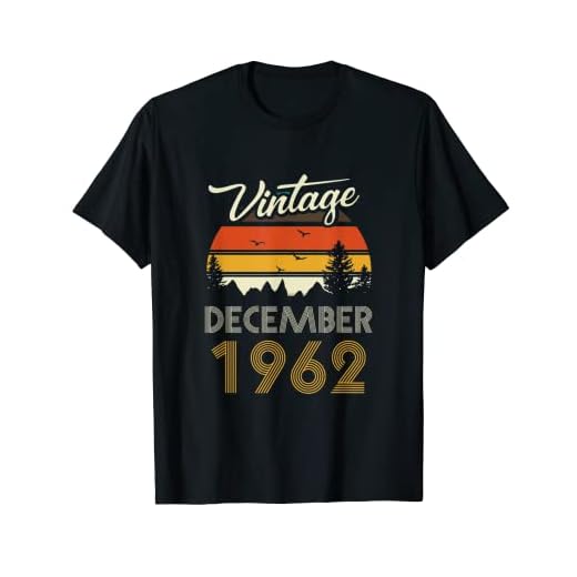 Diciembre 1962 - Regalo de cumpleaños de diciembre vintage Camiseta