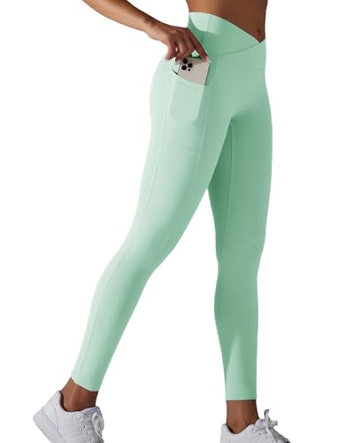 JTSONN Leggins Deportivos Mujer de Cintura Alta Termicas Deporte Push Up Pantalones de Yoga con Bolsillos Mallas de Gimnasio Leggings Deportivas de Correr Fitness