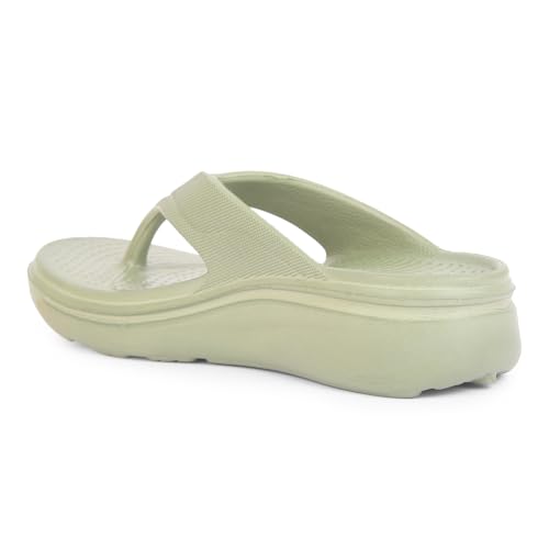 Image of Wavvy Lightweight EVA Non-Slip Slippers, Thick Sole Comfort Slides for Women, Soft Multipurpose Slippers
