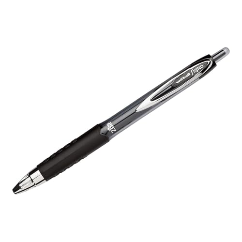 uni-ball 207 Retractable Gel Pens Medium Point, 0.7mm, Black, 12 Pack - Image 5