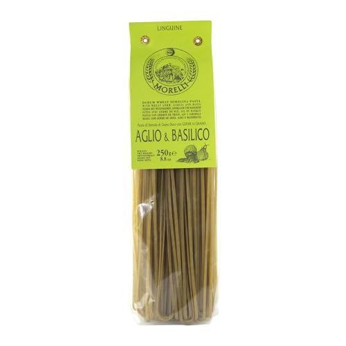 Linguine Aglio e Basilico Pasta Knoblauch und Basilikum 250 gr.