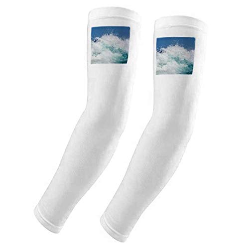 Mangas de brazo con protección UV solar para evitar quemaduras en actividades del océano