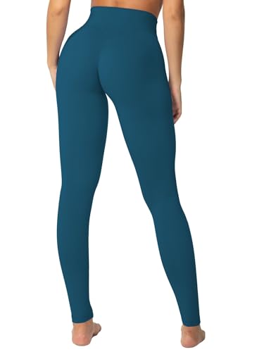 Image of Sunzel Sunzfly Invisible Butt Scrunch Workout Leggings for Women, Butt Lifting High Waisted Gym Yoga Pants with Tummy Control