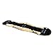 TGW RIDING Sheepskin Dressage Girth with Stainless Steel Buckles, Quilted Black, 19.69-33.46 inches (55CM)