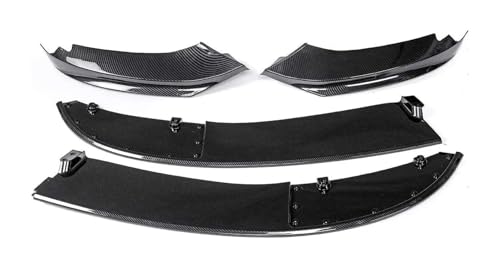 Becquet Pare-Chocs Avant BMW F32 Protection Bas de Caisse Look Carbone