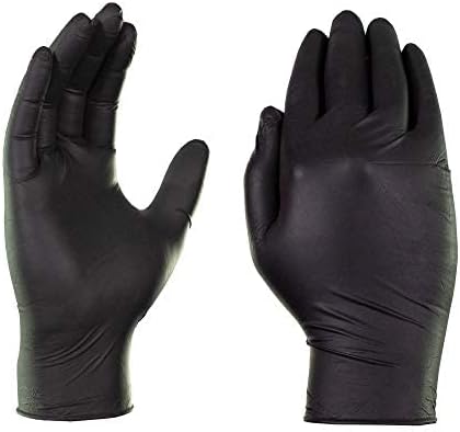 GLOVEWORKS Industrial Black Nitrile Gloves