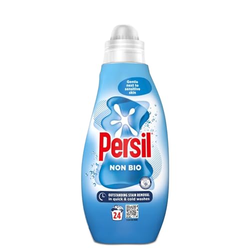 Persil Non Bio Laundry Washing Liquid Detergent, 24 Washes, 648ml