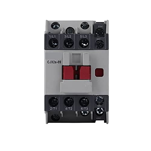 Contacteur AC triphasé CJX2s anti-surchauffe pour moteur électrique 9A 220V