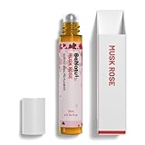benatu Musk Rose Perfume Oil Roll On for Women, Alcohol Free Eau de Parfum,...