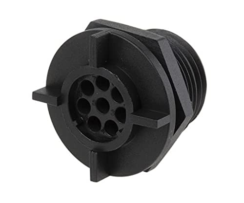 Connecteur ronds socle femelle anti humidite IP68 PX0413/08S 8 PIN