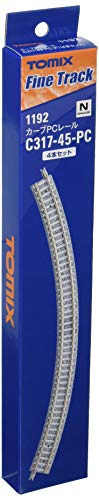 Rails incurvés Tomix C317-45-PC pour agrandir un circuit de train
