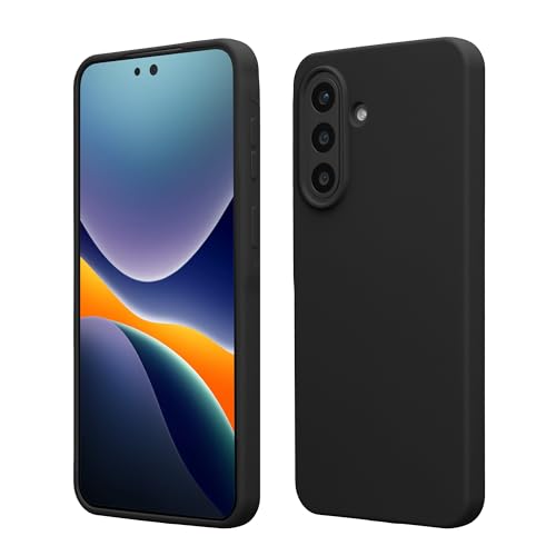 kwmobile Handyhülle für Samsung Galaxy A57 5G Hülle - Case Silikon - Kabelloses Laden - Schutzhülle Cover in Schwarz