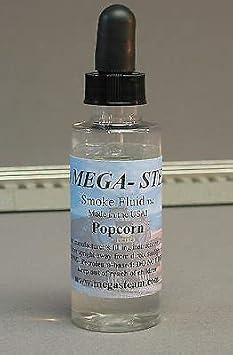 JTS MEGA-STEAM Popcorn Scented Smoke Fluid for Model Trains