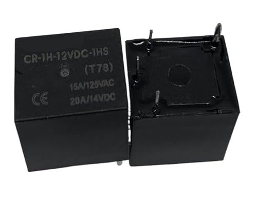 Relé T78-1A-12V-20A de 4 pines CHANSIN CR-1H-12VDC-1HS para circuito impreso