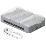 LYONGTECH 65W 3-Battery Charger