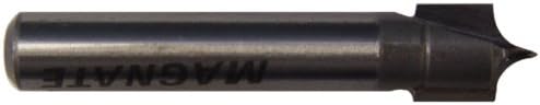 Magnate 7507 Point Cutting Roundover Router Bits - 1/8 Radius; 1/4 Shank Diameter