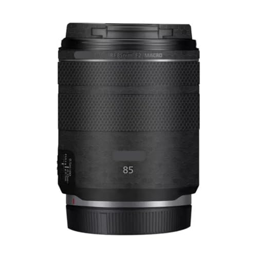 85 2 カメラレンズスキン 傷防止 ステッカー に適合する Canon RF 85mm F2 コート ビニール 保護フィルム デカール(ハニカムブラック)