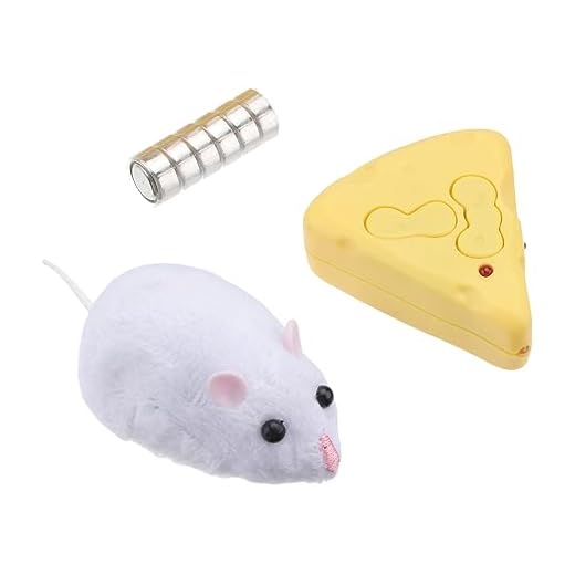 Toyvian Toy 1 Juego De Ratón De Control Remoto Modelo De Juguete para Niños Juguete De Control Remoto Juguetes para Gatos Y Ratones Juguetes Electrónicos para Gatos Juguete para Hacer