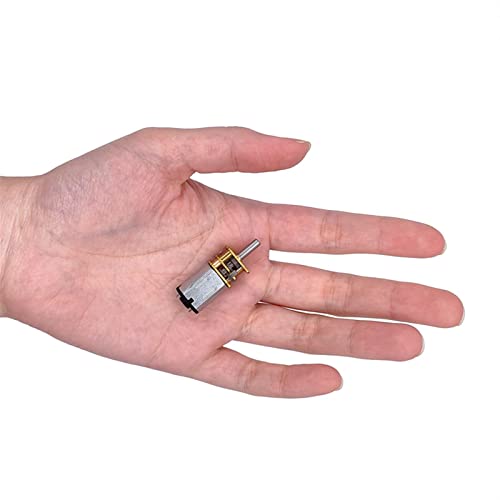 Micro motor de engranaje de metal de 12V con alta fuerza y 15RPM para robótica de precisión 6