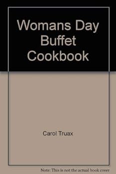 Hardcover Womans Day Buffet Cookbook Book