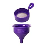 Ardent Gen 2 Frainer, Plastic Funnel with Strainer for Kitchen, Food Funnel with Filter for Oils, Butters, Milks, Creams & Herb Infusions - Compatible with Ardent FX and FX Mini