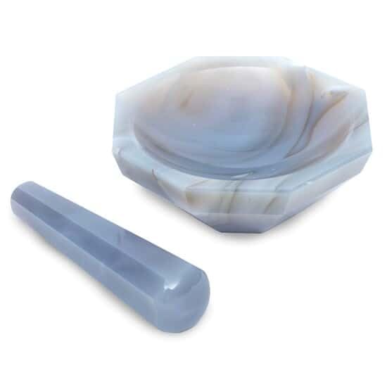 Miniatura 2 de Cole-Parmer Juego de mortero y mortero de ágata de 3.5 (pulgadas), 1.7 fl oz