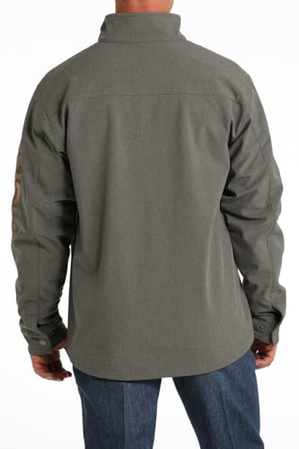 Cinch Men's Solid Logo Bonded Softshell Jacket Big - MWJ158306X 4X US2