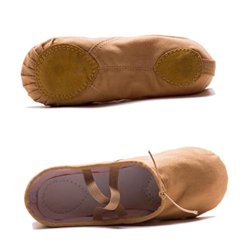 Amosfun 3 Pairs Dance Shoes Ballet Shoes for Girls Girl Ballet Shoes Girls Slipper Girls Ballet Flats Non Slip Dancing Shoes Jazz Shoes Princess Ballet Shoes Ballet Practice Shoes3