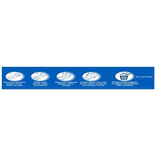 Image of STAYFREE best Secure Cottony Soft Regular Sanitary Pad Sanitary 18 Pads Each (Pack of 4)